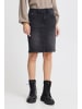 Pulz Denimrock PZKAROLINA Pencil shape in Black Denim