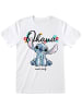 Disney T-Shirt "Ohana Means Family T-Shirt" in Weiß