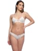 Yenita® Unterwäsche-Set "Cotton Enjoy" BH und Slip in off-white