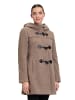 Gil Bret Dufflecoat mit Kapuze in Walnut Melange