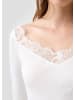 QS T-Shirt  in  0200_creme