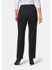 GOLDNER Rippenhose Trageangenehme Rippenhose in schwarz