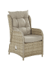 Beliani 5-tlg Sitzgruppe PONZA in /Beige