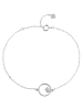 Adeliás Damen Armband Stern aus 925 Silber mit Zirkonia 20 cm in silber