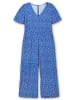 sheego by Joe Browns Jumpsuit in blau gemustert