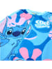 Lilo & Stitch Overall Fleece Schlafanzug Disney Stitch in Hellblau