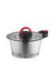 Kuppels Topf QUICK CLACK PRO in silberfarben