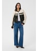 Kaffe Lederjacke KAraya Regular fit in Black Deep
