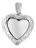 Adeliás Damen Anhänger – Medaillon Medaillon aus 925 Silber mit Zirkonia in silber