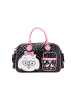 myMo Women Handbag in Black Pink