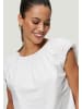 Zero  Rundhals T-Shirt für Damen in weiß