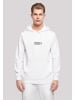 F4NT4STIC Basic Hoodie SIlvester Party Happy People Only in weiß