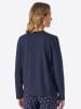 Schiesser Pyjamaoberteil Mix Relax in deep blue
