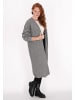 DreiMaster Damen Cardigan in Grau Melange