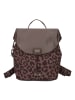 Zwei Olli City Rucksack 31 cm leo brown