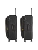Mandarina Duck Eco Coated 4 Rollen Trolley L 78 cm mit Dehnfalte black