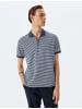KOTON TSHIRT SS POLO in Marineblau Gestreift