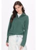 myMo Fleecepullover in College Grün