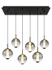 Globo lighting Hängeleuchte "LACY" in black