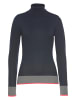 AJC Rollkragenpullover in marine-grau-coral