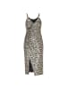 faina Women Dress in gold multicolor