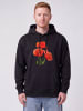 wat? Apparel Sweatshirt Poppy Flowers in Schwarz