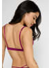 LSCN BY LASCANA Bralette in deep berry