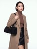 Forty degrees Handtasche Lanverra echt Leder in schwarz