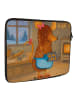 Mr. & Mrs. Panda Laptop Sleeve Maus Kekse Design ohne Spruch in Weiß
