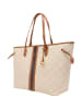 Carlo Colucci Shopper Elvati in Creme / Braun