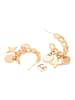 faina Earrings in Rose Gold