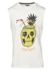 KOROSHI Tank Top Shirt in weiß