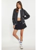 myMO ATHLSR Damen Collegejacke in Schwarz