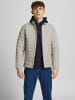 Jack & Jones Leichte Stepp Übergangsjacke Wattierter Blouson JJERECYCLE in Beige