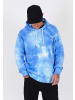 HONESTY RULES Hooded Sweat " Tie Dye " in blau