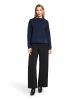 Betty Barclay Sweatshirt mit Stehkragen in dunkelblau