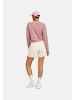 Puma Shorts 'ESS SCRIPT HIGH-WAIST' in beige