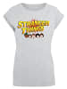 F4NT4STIC T-Shirt Stranger Things Comic Heads in grau meliert
