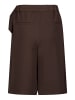 Zero  Shorts mit weitem Bein in Chocolate Plum