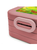 Mr. & Mrs. Panda MEPAL Bentobox Schildkröte Pfeifen Design mit S... in Rot Pastell