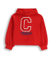 Coccodrillo Kapuzen-Sweatshirt in rot