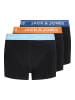 JACK & JONES Junior 3er-Pack Trunks in Black