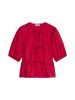 Marc O'Polo DENIM Peplum-Bluse regular in Vivid Cherry