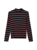 s.Oliver T-Shirt langarm in Mehrfarbig-schwarz