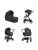 Kikkaboo Kombikinderwagen Mia 3 in 1 in schwarz