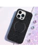 cadorabo Hülle für iPhone 14 PRO Glitzer Schutzhülle in Schwarz