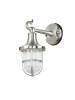 Licht-Erlebnisse Außen Wandlampe (B)11.5 x (H)25 cm in Nickel matt