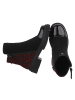 Ital-Design High Heel in Schwarz und Rot