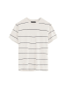 Polo Club T-Shirt HONSHU TWILL PATCH in Ecru-Navyblau