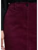 Marc O'Polo Cord-Minirock A-Shape in Aubergine Red
